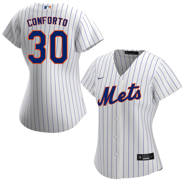 Nike Women #30 Michael Conforto New York Mets Baseball Jerseys Sale-White